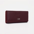 Кошелёк на магните, цвет бордовый