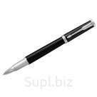 Ручка Пятый пишущий узел Parker "Ingenuity Large Black Lacquer CT" черная, 0,8мм, подар. уп.