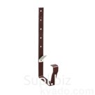 Держатель желоба из металла Grand Line (Optima), квадратная Толщина: 3.0 120Х96, короткий, М2