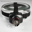 Фонарь налобный "Дозор", 1 LED, 6.5 х 5.5 х 4 см, 3 ААА