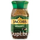 Кофе растворимый JACOBS «Monarch», сублимированный, 190 г, стеклянная банка