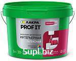 Краска Интерьерная Латексная База А PROF IT 25 кг Лакра