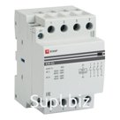 Контактор модульный EKF km-3-63-40, 63А, 4NО