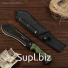 Нож-мачете походный "Тайга-Н" сталь - AUS8, рукоять - резина, 37 см