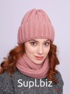 Set of Cap and Scarf Women's
