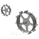 Грунтозацепы (2 шт., сплошной обод, для МБ Форза, Ока, Каскад, Нева) 30.450.120