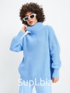 Свитер женский, цвет голубой AW23-SWZ302
