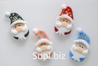 Santa Claus Fridge Magnet / New Year's Souvenir