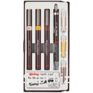 Набор рапидографов Rotring 0.25/0.35/0.5 мм, мех. карандаш 0.5 мм, чернила