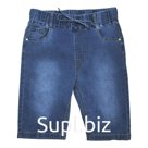 Бриджи джинсовые для мальчиков, рост 152 см, цвет синий