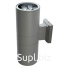 Фасадный светильник PWL-245110/24D  2x9w 3000K  GR  230V/50Hz   Jazzway