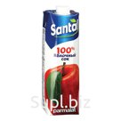 Сок SANTAL (Сантал), яблочный, 1 л, для детского питания, тетра-пак