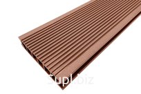 Террасная доска Deckron (Декрон) Classic, производство Россия, 153*28*6000мм, коричневый, П7