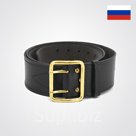 Ремень офицерский с черной изнанкой