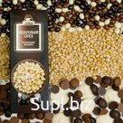 Assorted Pine Nut Chocolate Dragees, Cities Series, 100g Kraft Paper Bag