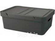 Ящик Luxe 380х276х140 12л для хранения с крышкой