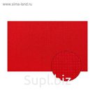 Канва для вышивания №11, 30 × 40 см, цвет красный