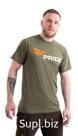 Футболка PRIDE Logo T-Shirt (Лого) (хлопок, хаки) PRTS-03KH