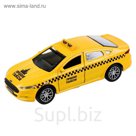 Машина металлическая инерционная Ford Mondeo «Такси», 12 см, двери открываются