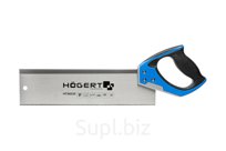 HOEGERT Ножовка обушковая 350 мм, 11 TPI, двухсторонняя заточка