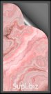 Гибкий мрамор Breccia Damascata размером 280х140 см