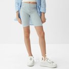 Велосипедки детские MINAKU: Casual Collection KIDS, голубые, рост 110 см