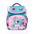 Ранец для девочки, BF голубой, 29х14х44 см