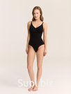 Утягивающее боди (3XL/4XL, Черный)