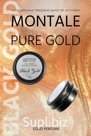 Сухие, твердые духи BLACK GOLD аналог аромата Montale «Pure Gold»