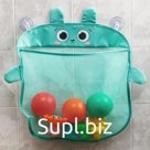 Сетка для хранения игрушек на присосках «Мишка»