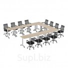 Стол для переговоров Юнит-8, цвет акация