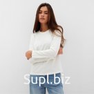 Футболка женская (лонгслив) MIST , р. 2XL, белый