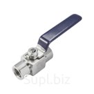 Кран шаровый муфтовый серия 105, ( вр.NPT 1/2" x вр.NPT 1/2" ), PTFE, 340PN