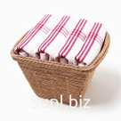 Набор декоративных салфеток «Этель» Red, 30×30 см, 4 шт., 100% хлопок