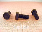 Автокрепеж для КамАЗ, ГАЗ. Болт М12*30*1,25 Артикул: 1/55404-33 подушка перед опоры ЧЕРНЫЙ (10,9) (АО БелЗАН)