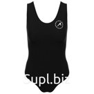 Купальник слитный ONLYTOP, р. 34, спортивный, чёрный