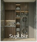 Мебель для постирочной на заказ (шкафы для стиральных машин, хозблоки)
