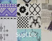 NataM table oilcloth on a non-woven base, 180g/m2, thickness 0.09mm, width 135cm (25 linear meters per roll)