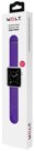 Силиконовый браслет W.O.L.T. для Apple Watch 38 мм, фиолетовый