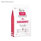 Сухой корм Brit Care Dog Endurance для активных собак, утка/рис, 3 кг.