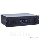 EXEGATE EP270874RUS ИБП  Power RM Smart UNL-1500 LCD &lt;1500VA, Black, 2U, 3 евророзетки, USB&gt;