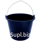 Ведро 12 л резинопластиковое строительное 1/1