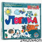 ИГРА ОБУЧАЮЩАЯ УЧИСЬ ИГРАЯ "ЛОГИКА" (М/Г) 00241 в уп.14шт