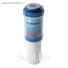 Картридж сменный AquaKratos AKv-025, SFC, комбинированый, полипропиленовый, уголь