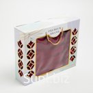 КМП "Тринити" 50х90 см ,70х130 см, бордо, хлопок 100% , 400  гр/м2