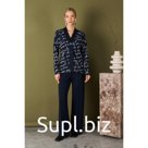 Комплект женский: кардиган и брюки, размер 46