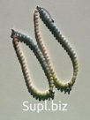 Бусы, чокер из натурального камня Берилл