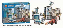Конструктор BELA 10660 Сити Полицейский участок 936 дет. в кор. 50х39.5х9.5 см