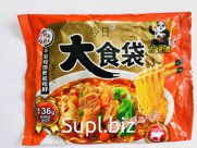 Лапша быстрого приготовления Джин Ри Биг, 136 грамм, со вкусом курицы, срок хранение 12 мес.
