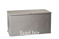 Сундук Toomax WoodLine, 420 л Светло-серый